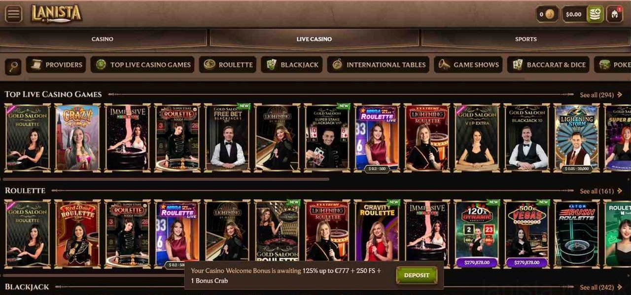 Lanista Casino Casino